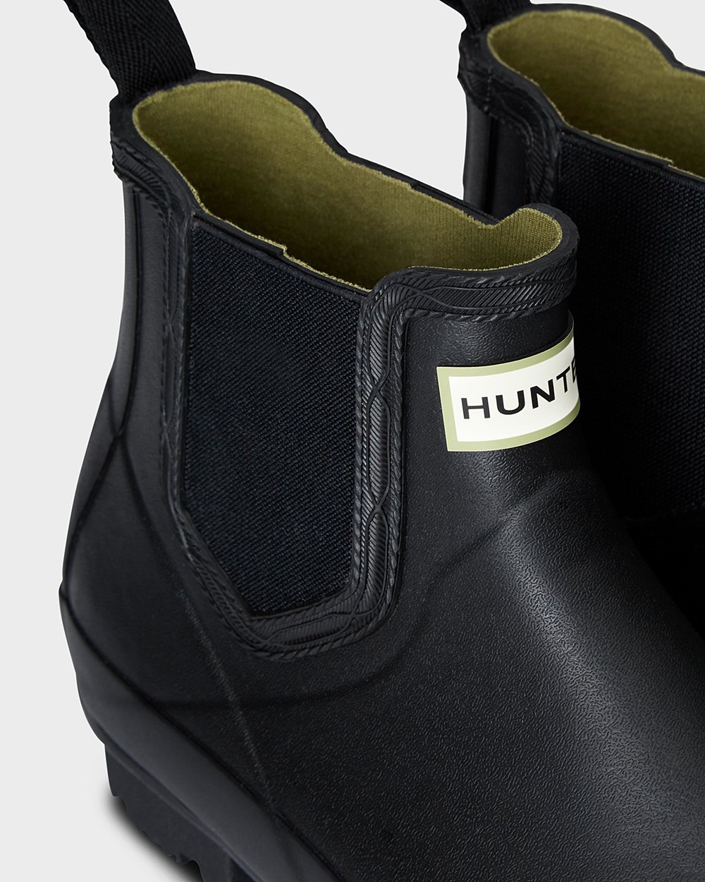 Botas Chelsea Hunter Homem Pretas - Norris Field - 80JMLPKHD